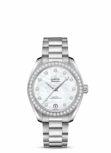 Omega Seamaster Aqua Terra 150M Master Chronometer 34 Stainless Steel / Diamond / MOP / Bracelet 220.15.34.20.55.001 (22015342055001)